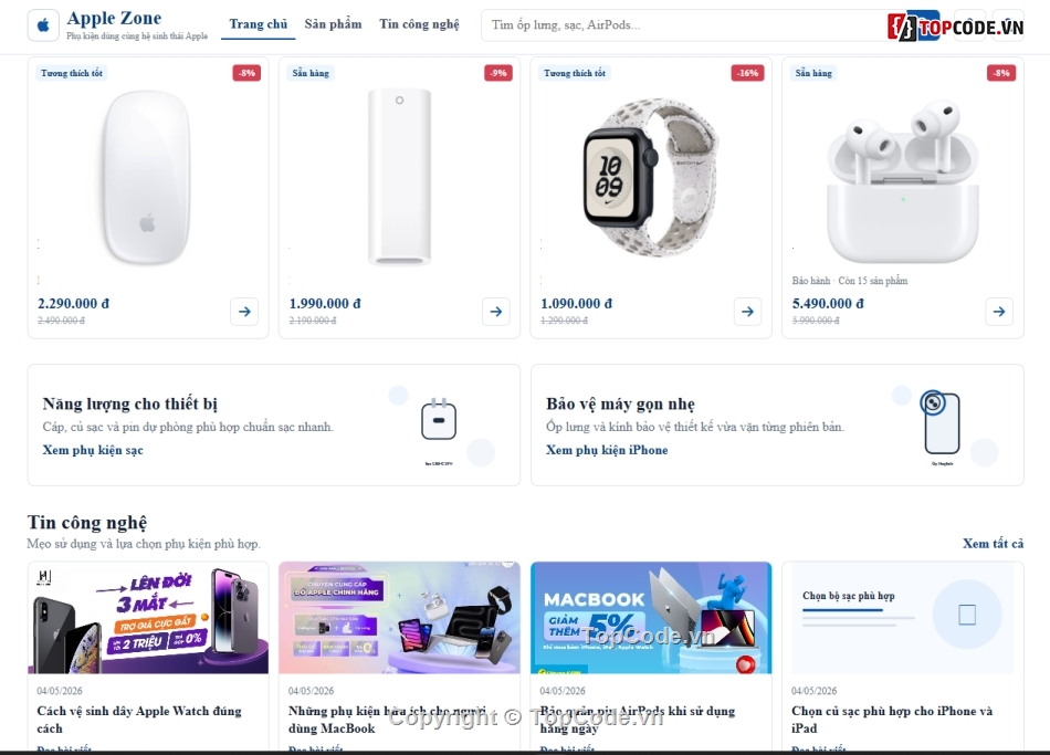 Website bán đồ dùng,App bán đồ,App